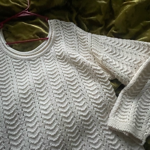 Vintage cream sweater - Picture 3 of 4
